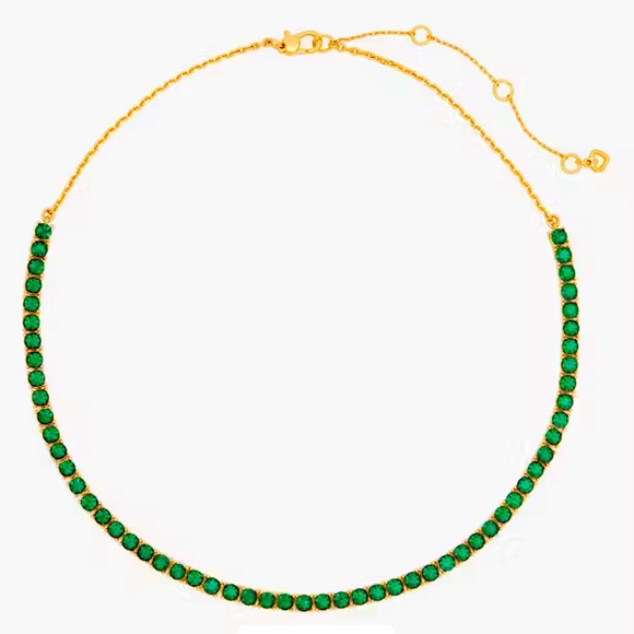 kate spade Jewelry - New Kate Spade Shimmy Tennis Necklace